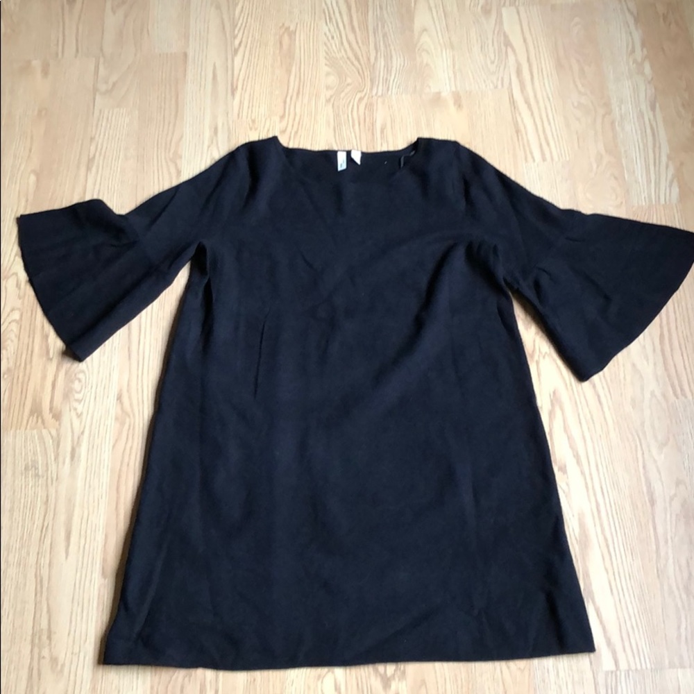 Anthropologie Black knit dress